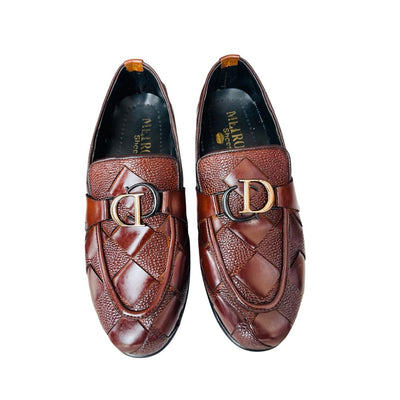 Leather Moccasins 1811-Brown