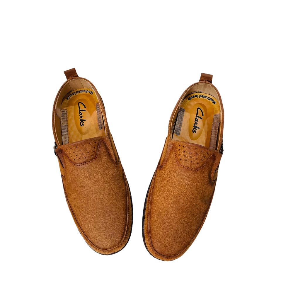 Leather Moccasins 1809- Brown