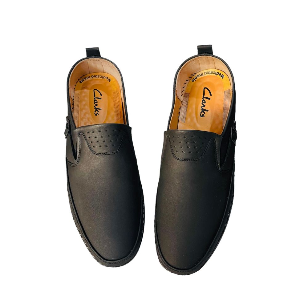 Leather Moccasins 1809- Black