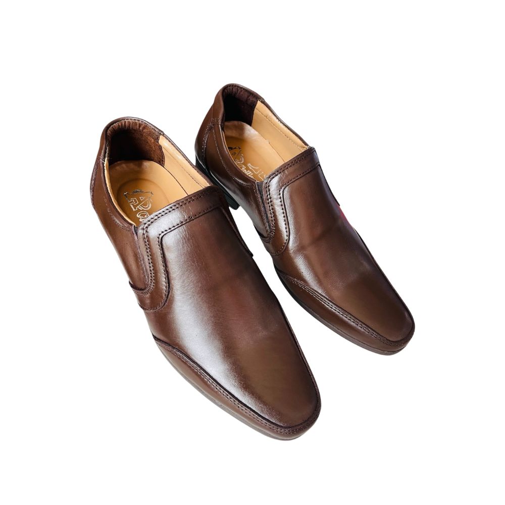 Leather Moccasins 1834-Brown