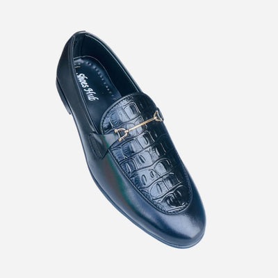 Leather Moccasins 1808-Black - Shoes Hub Online