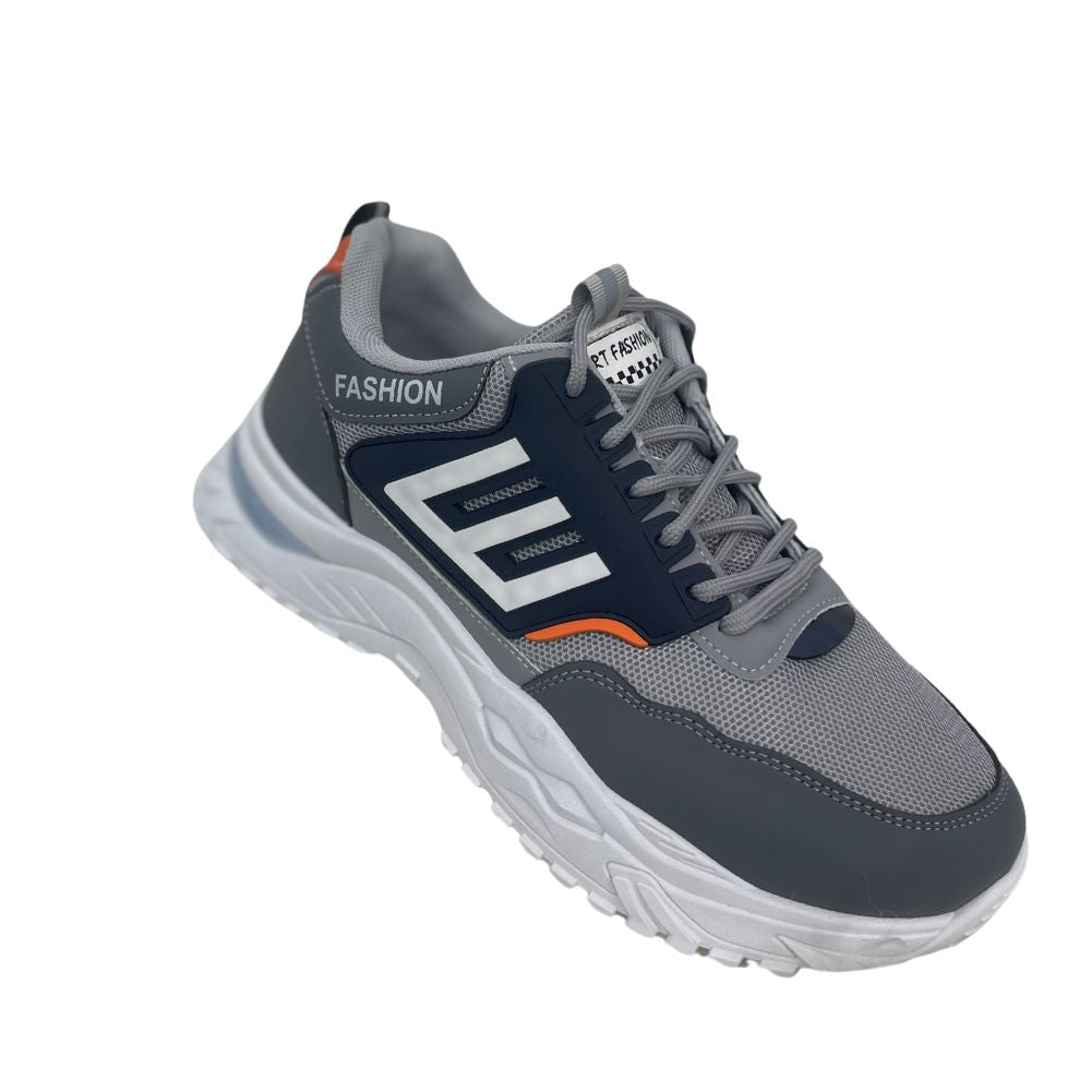 MSP-8013 Gray White - Shoes Hub Online