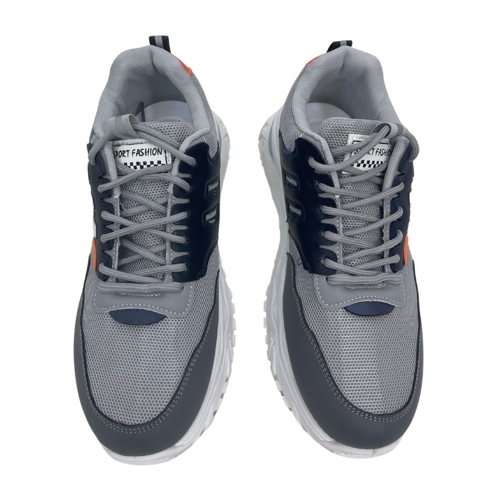 MSP-8013 Gray White - Shoes Hub Online