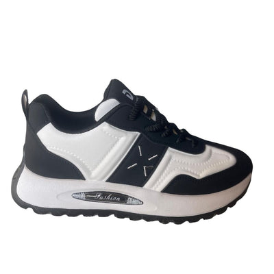 MSP-8017 White Black - Shoes Hub Online